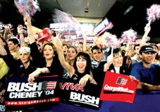 布什越来越有“女人缘”