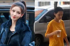 明星素颜真容大公开:路人镜头下的女明星长这样 白鹿赵露思谭松韵图片