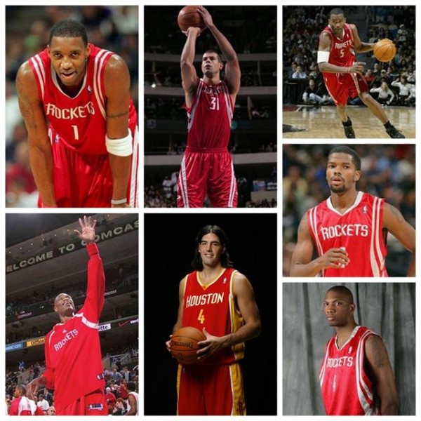 追溯休斯敦红色记忆, 姚明这14位队友，你还记得吗?