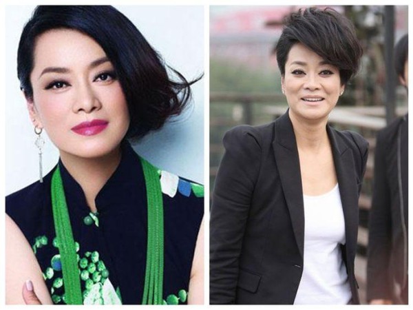 毛阿敏与55岁大姐董文华生活近照，亲密热聊，浓妆打扮很大牌