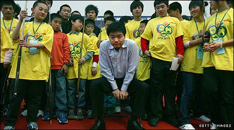 丁俊晖与小球员们