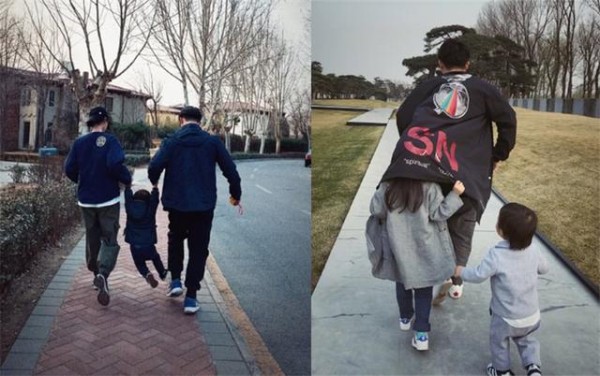 黄磊晒小女儿近照,闭眼啃大苹果的样子萌翻众人