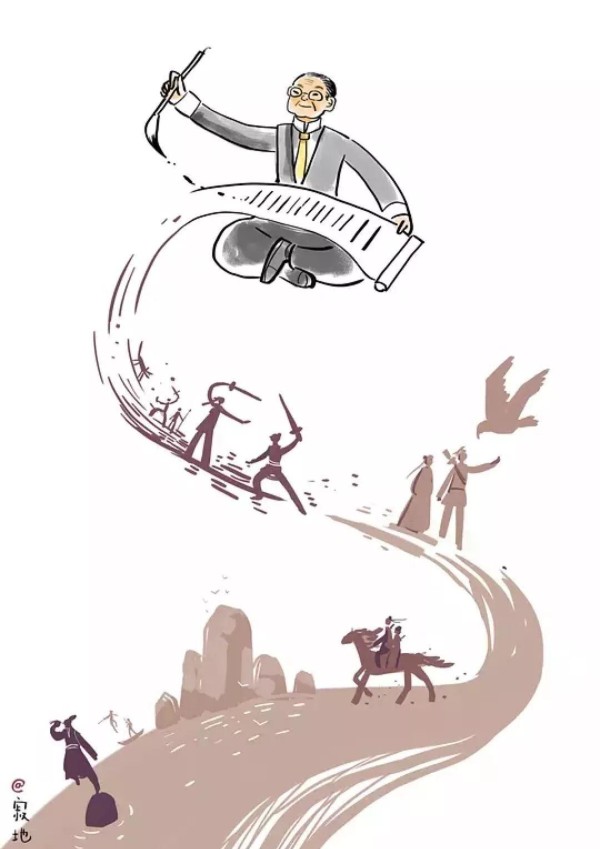 金庸小说中历史与个人情感的交织：揭秘武侠世界背后的真实原型