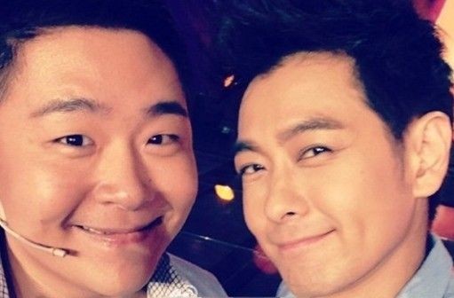 林志颖晒与郝邵文合影 网友:郝邵文可以演哥哥
