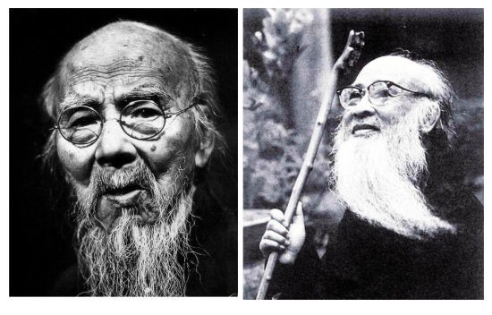 齐白石与张大千