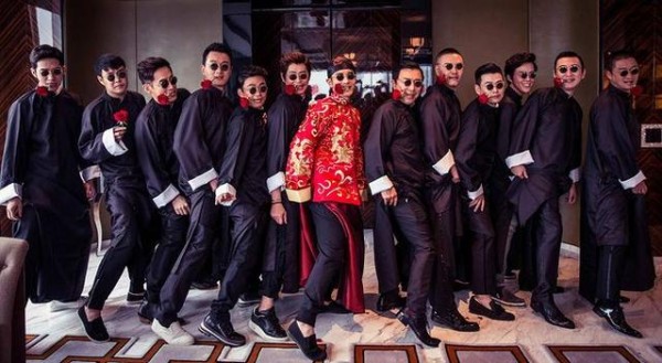 余文乐伴郎团别有一番味道,来盘点一下娱乐圈中最牛伴郎团吧!