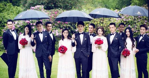 余文乐伴郎团别有一番味道,来盘点一下娱乐圈中最牛伴郎团吧!