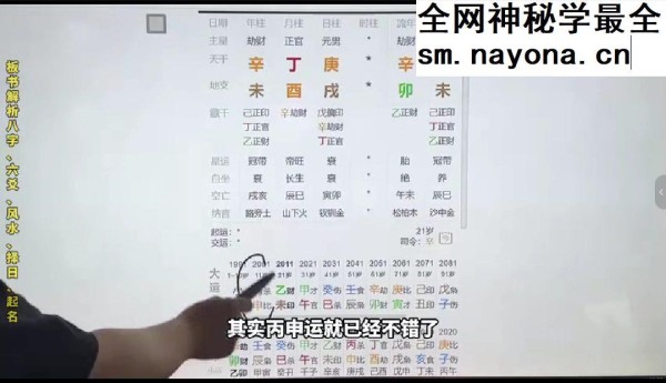 老韩明星八字案例分析 45集视频