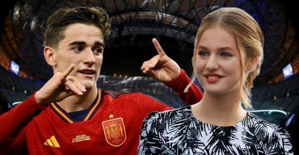 西班牙17岁“未来女王”迷上18岁帅气球星,国王父亲帮要球衣?