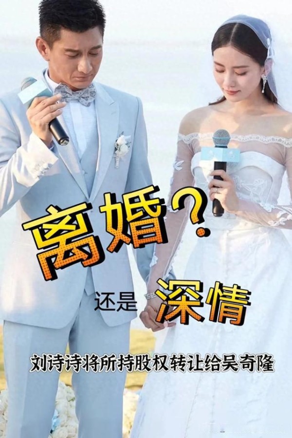 刘诗诗转让股权给吴奇隆,是离婚前兆还是夫妻情深?