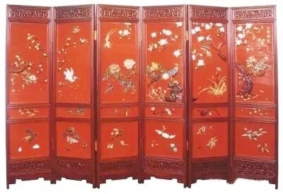 雕漆嵌玉《玉堂春色》