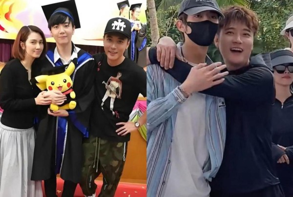 张丹峰与张镐濂父亲节同框跳舞,父子感情深厚