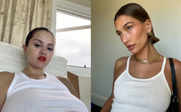 虽迟但到!赛琳娜晒性感照 海莉紧随其后晒自拍