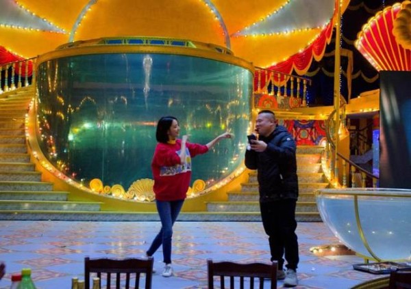 佟丽娅吊威亚和岳云鹏拍吻戏引热议,网友:雷佳音都没这待遇