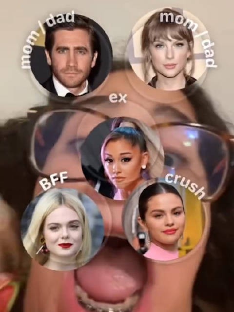 测测自己明星家人朋友 感觉好像在搞事情啊 .