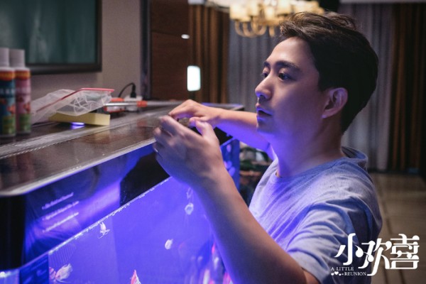 咏梅感谢他给刘静乔英子写了一段戏，原来《小欢喜》的编剧是黄磊