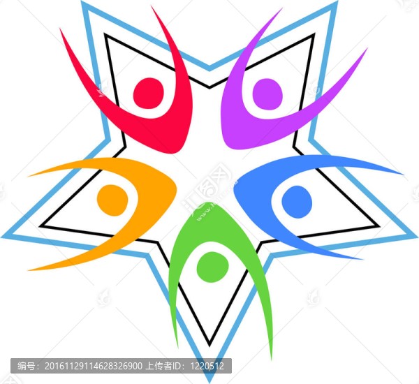 团队合作的明星图片素材