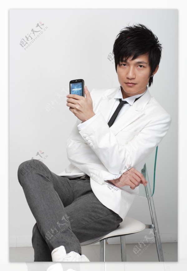 明星偶像手机代言图片