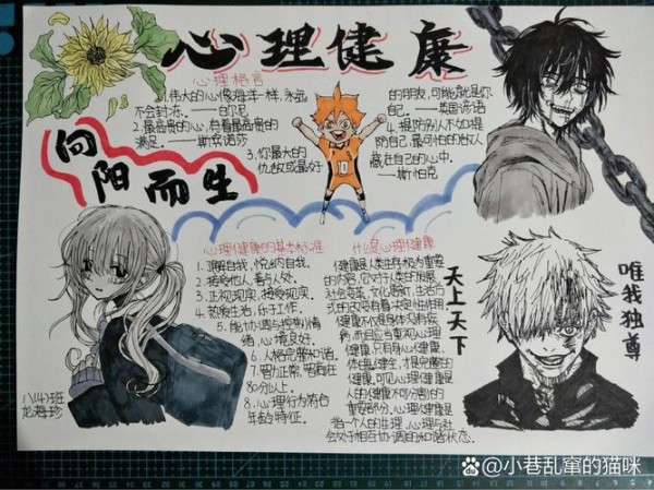 心理健康手抄报