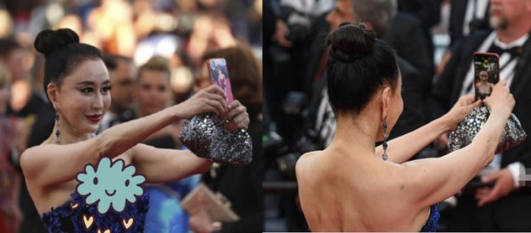 求中国明星别再去戛纳蹭红毯了, 身后的摄像镜头看着太打脸了!