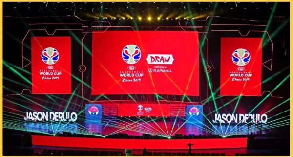 2019篮球世界杯32强抽签仪式在深圳精彩落幕