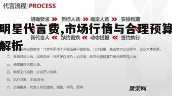 明星代言费,市场行情与合理预算解析