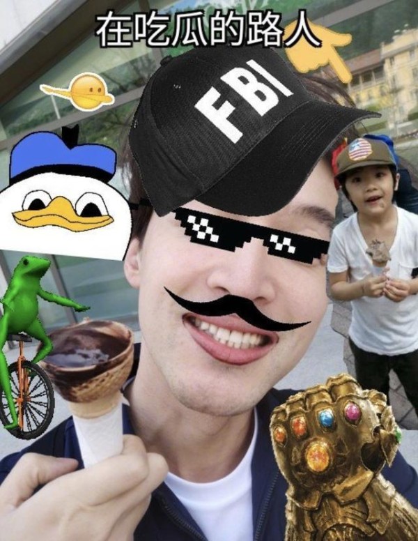 胡歌回应自拍被费曼p图说了什么？称自己没有长大与小孩有共同语言