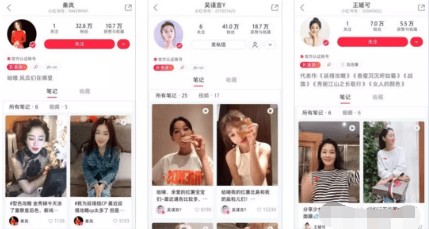 小红书:浅析如何理解明星KOL