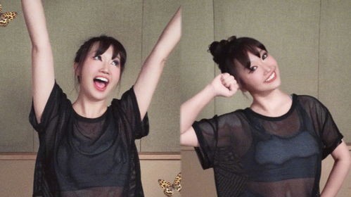 麦琳cos十年前的自己