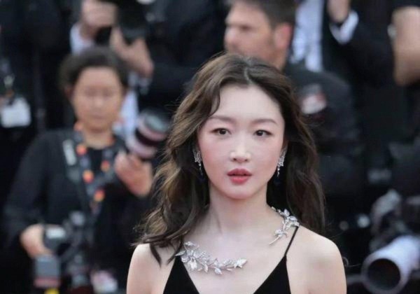 戛纳红毯上的中国女明星众多，周冬雨凭借这件独特礼服最妖娆，瞬间成为全场焦点，吸引无数目光关注