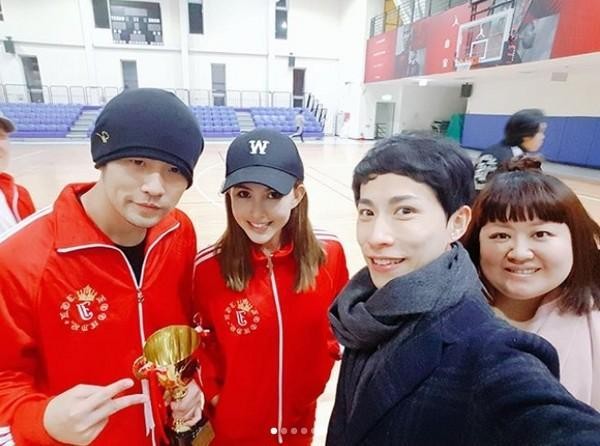 昆凌举行明星运动会 提前为周杰伦庆生女儿抢镜