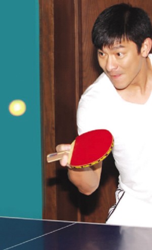 华仔在沈期间的休闲活动都在酒店里进行