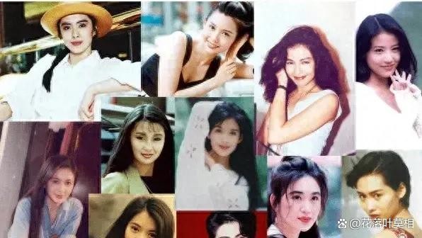 港台女星的合照令人惊叹，色彩缤纷，李嘉欣和蔡少芬也黯然失色