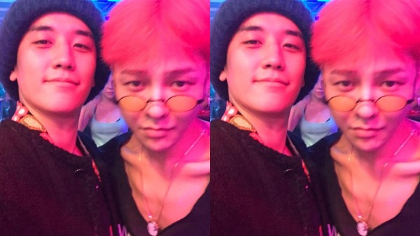 胜利为GD开庆功派对亲密合照 被毛线帽热翻：「时尚好难」