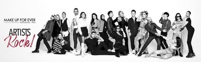 Make Up For Ever, in the Presence of the President and CEO Garbrielle Rodriguez, is Celebrating its Make Up Artist Collective with the Artists Rock! Event In Paris From September 18th to 20th, 2019