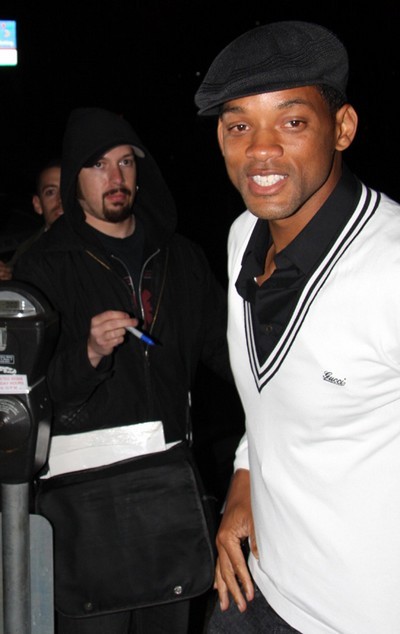 威尔-史密斯的出现引起一阵骚动