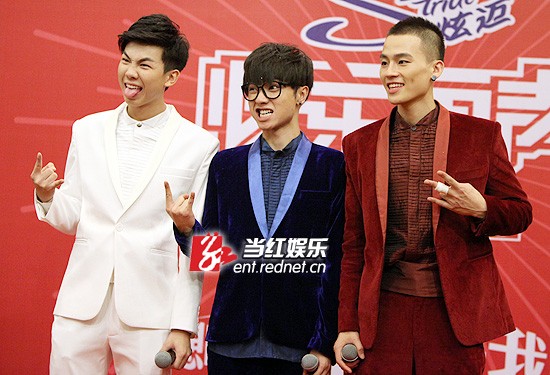 “2013快男”三强各归各位。