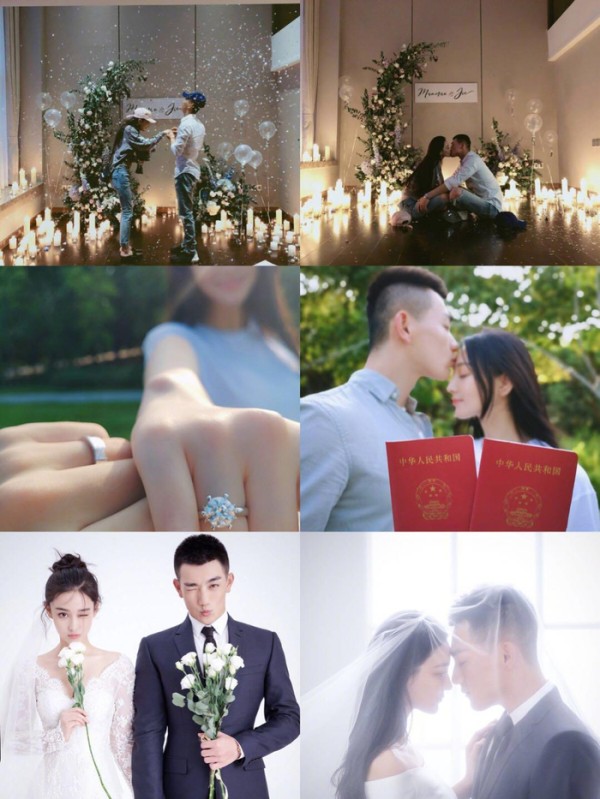 张馨予结婚，男友就是综艺节目中的英俊教官何捷，获明星好友祝福