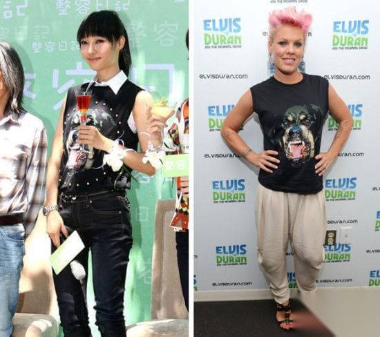 时装周撞衫事件 明星潮人超模穿搭大不同 第3张