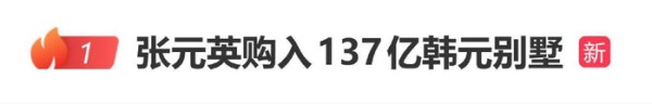 张元英购入137亿韩元别墅，两栋楼共15户，金泰希Rain曾在此居住