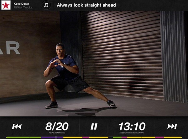 用视频教学加个性化的教程，把iPad变为私人教练的健身应用FitStar融资400万美元