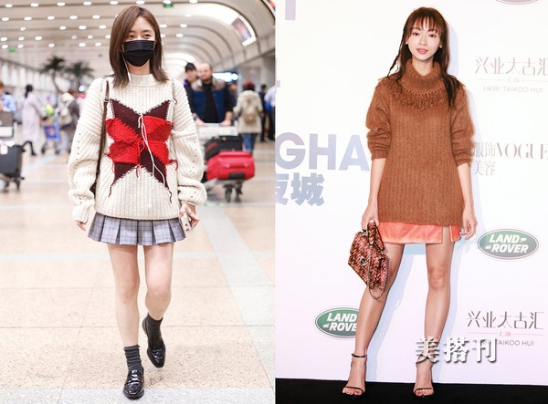 周冬雨袁姗姗等明星的穿搭秘诀要掌握,夏天来临之前学会秀大腿