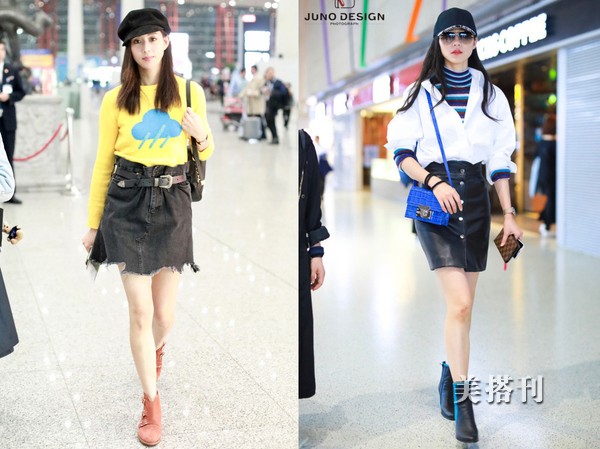 周冬雨袁姗姗等明星的穿搭秘诀要掌握,夏天来临之前学会秀大腿