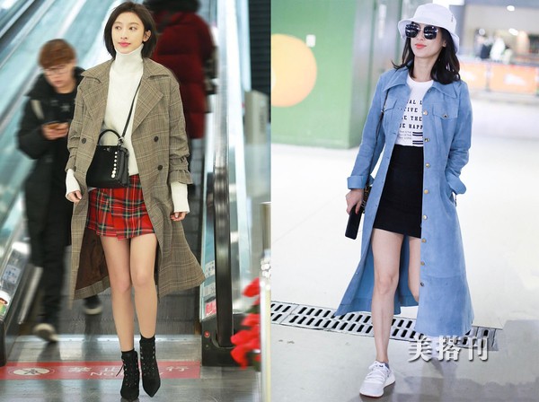 周冬雨袁姗姗等明星的穿搭秘诀要掌握,夏天来临之前学会秀大腿