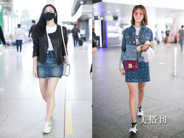 周冬雨袁姗姗等明星的穿搭秘诀要掌握,夏天来临之前学会秀大腿