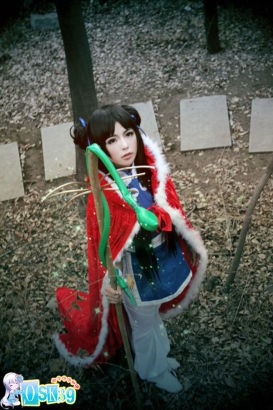 萌妹COS《仙剑》赵灵儿