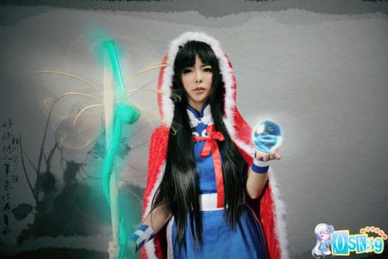 萌妹COS《仙剑》赵灵儿