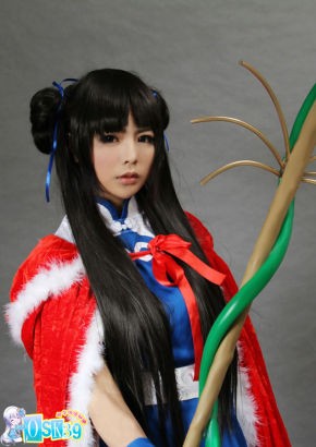 萌妹COS《仙剑》赵灵儿