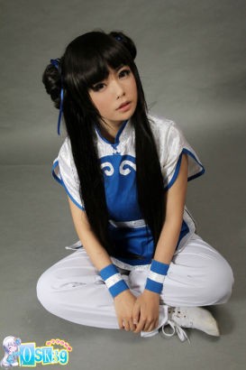 萌妹COS《仙剑》赵灵儿