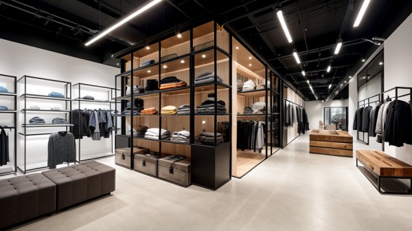 工业风格服装店